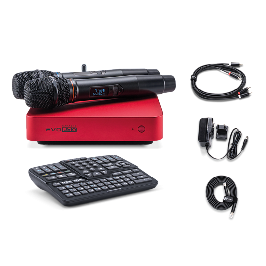 Караоке-система для дома EVOBOX Classic Ruby