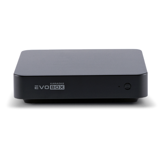 Караоке-комплект EVOBOX Plus с годовой подпиской на обновление, с микрофонами и саундбаром