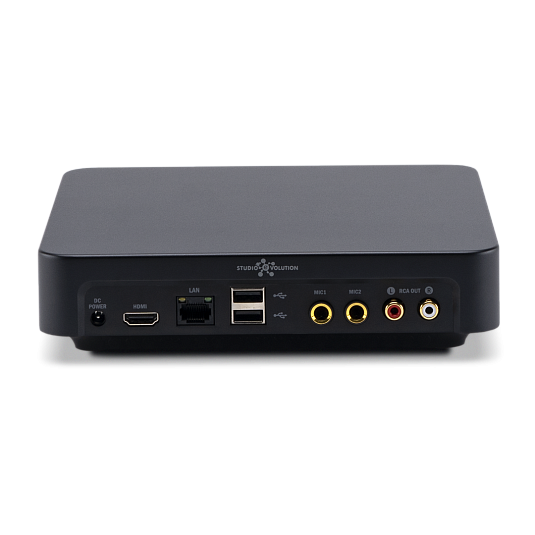 Караоке-комплект EVOBOX с микрофонами и саундбаром